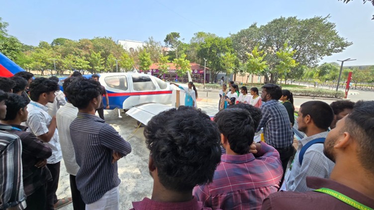 Teaching about planes in open area